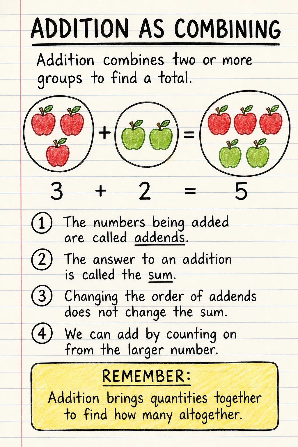 Comparing numbers: an illustrated one-page fact sheet for primary school.